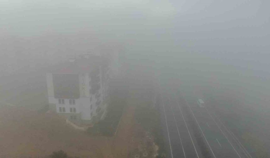 Kastamonu’da sis etkili oldu