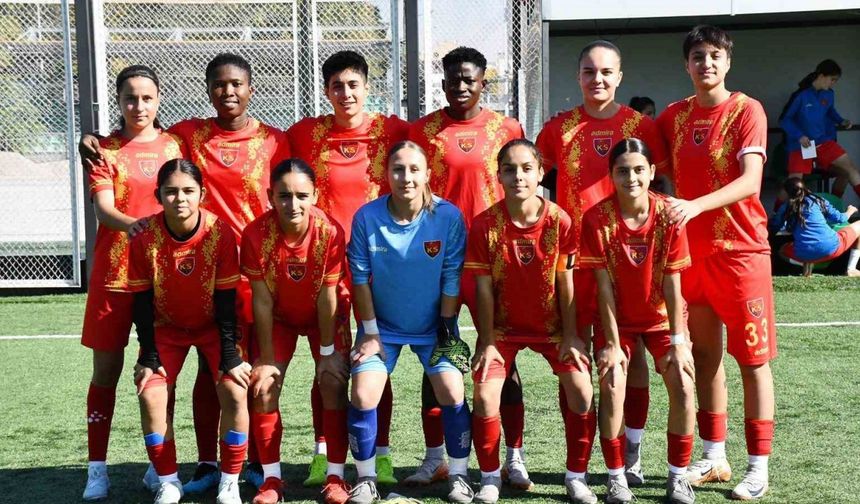 Kayseri Kadın FK, 3 puanı 4 golle aldı