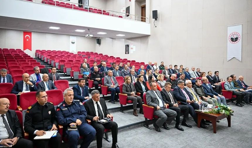 Kırklareli’nde Çalışma, Usul ve Esasları Hakkında Değerlendirme Toplantısı yapıldı