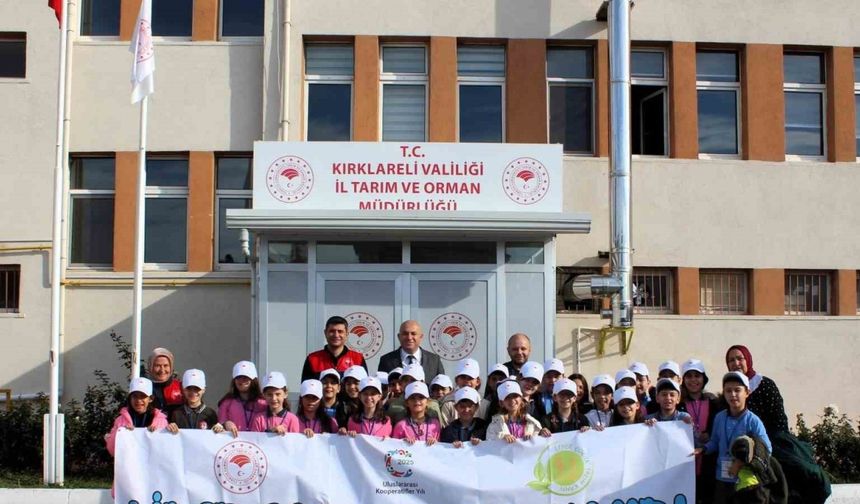 Kırklareli’nde "Lider Çocuk Tarım Kampı" gerçekleştirildi