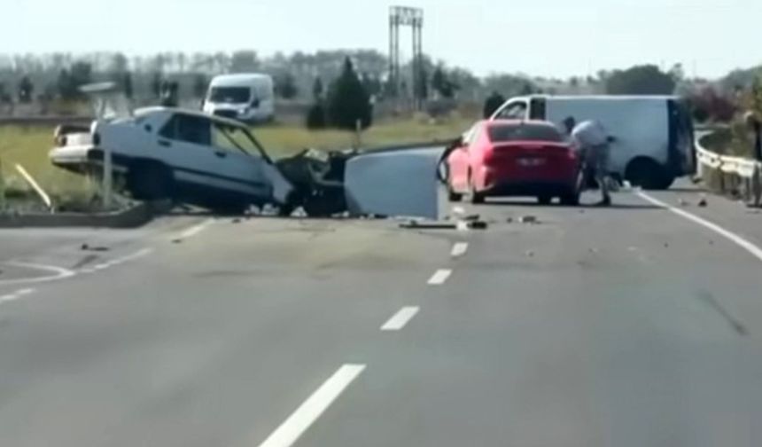Kırklareli’nde trafik kazası: 4 yaralı