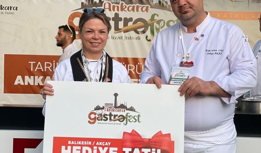 Kütahyalı şeflerden Ankara Gastronomi Festivali’nde büyük başarı
