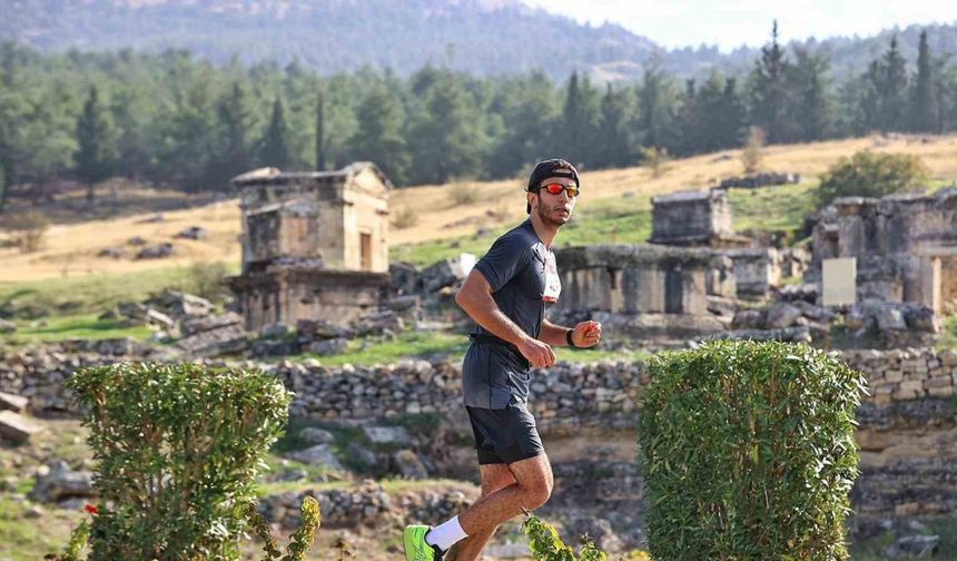 Lykos Yarı Maratonu sporcuları Pamukkale’de buluşturdu