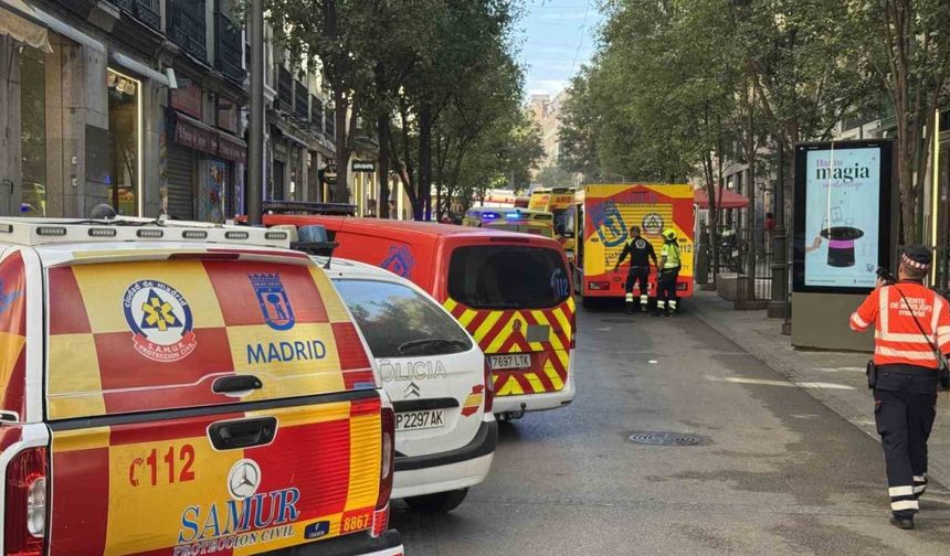 Madrid’de 6 katlı binada çökme: 4 ölü, 3 yaralı