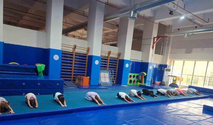 Muğla’da cimnastik kurslarına yoğun ilgi