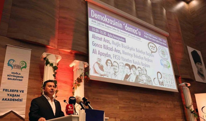 Muğla’da ‘Demokrasi ve Felsefe’ sempozyumu