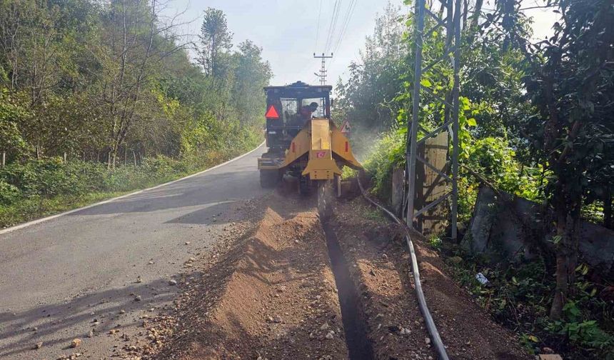 Ordu’da içme suyu altyapısı güçlendiriliyor