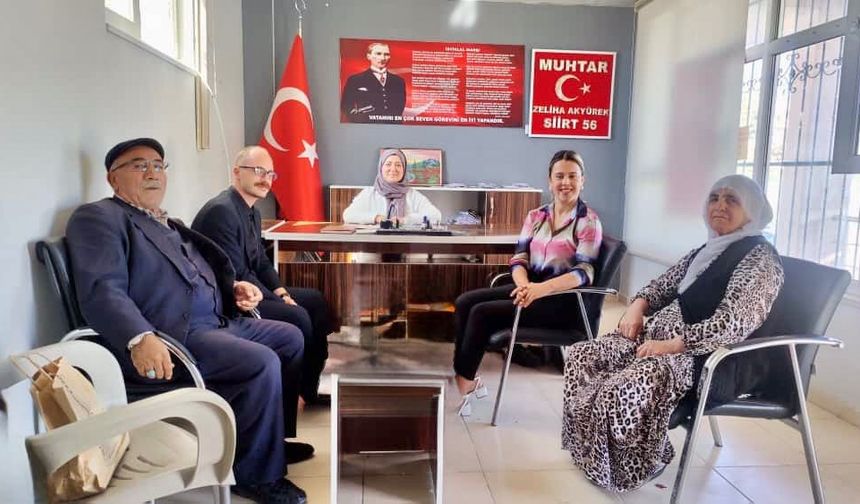 Siirt’te kadına karşı şiddetle mücadele bilgilendirmesi