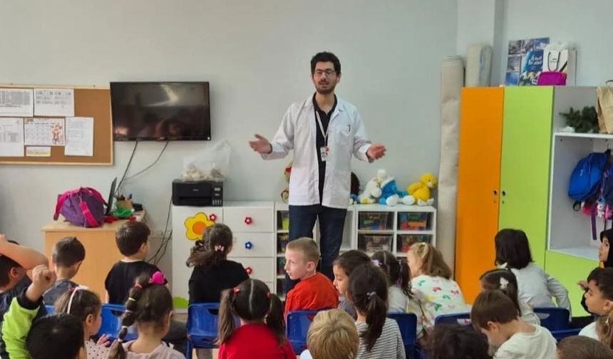 Sinop’ta miniklere sağlıklı yaşam eğitimi