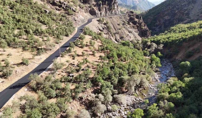 Şırnak’ta 104 kilometrelik yol tamamlandı