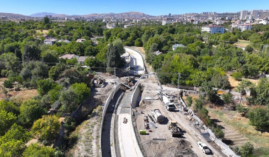 Şorşor deresindeki taşkın koruma çalışmalarında sona gelindi