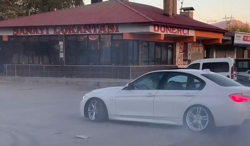 Tatvan’da drift yapan sürücüye 46 bin TL ceza