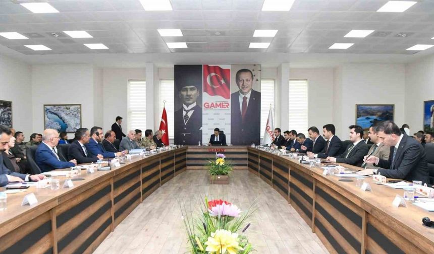 Tunceli’de İl Koordinasyon Kurulu Toplantısı gerçekleştirildi