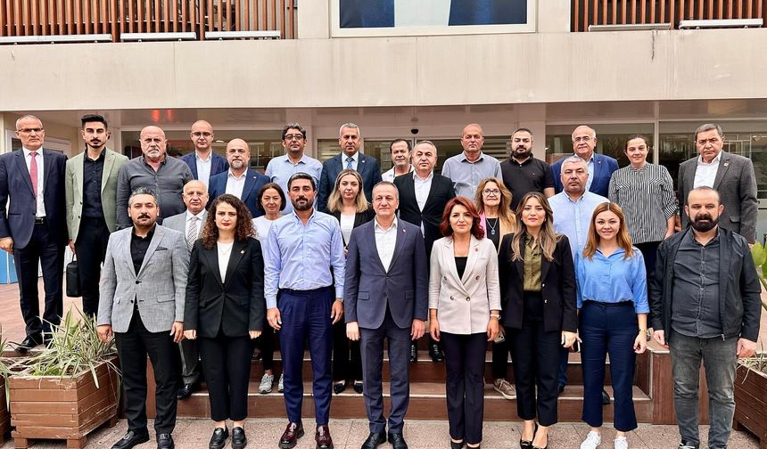 CHP İl Başkanı Koray Ömür’e Ziyaretçi Akını