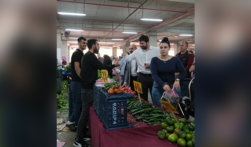 Başkan Boltaç: “Tarsus’un ruhu pazarda yaşıyor”