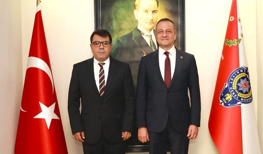 CHP İl Başkanı Ömür’den Mersin Emniyet Müdürü’ne ziyaret