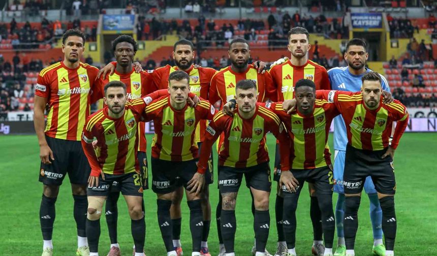 Kayserispor 3 maçtır yenilmiyor
