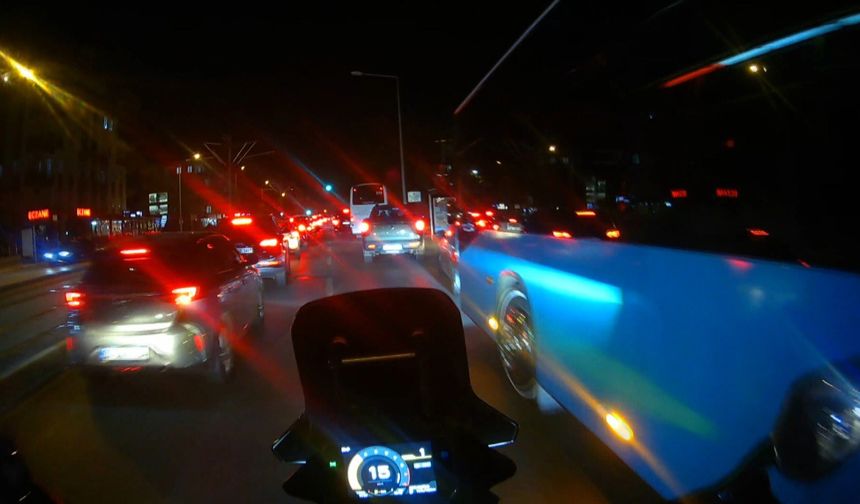 Antalya'da motorcudan hayat kurtaran hamle