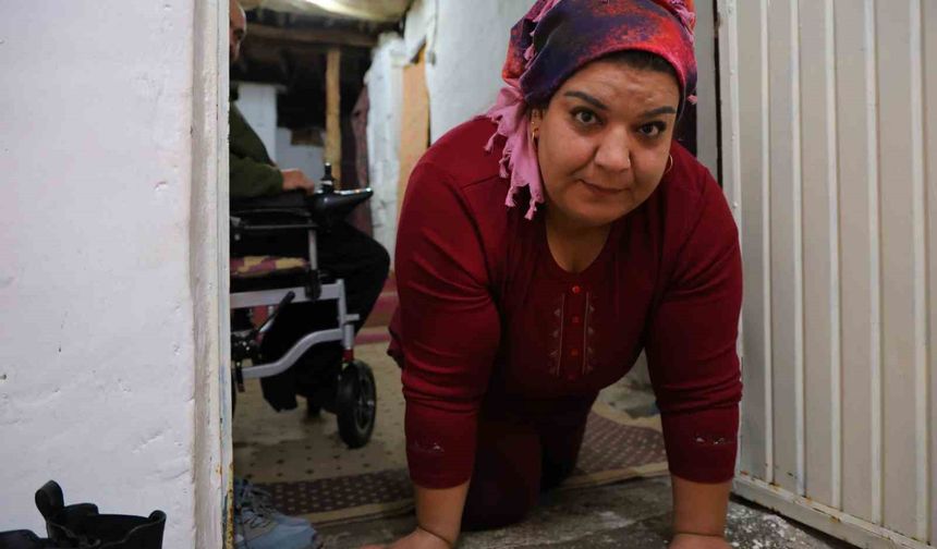 Engelli çiftin yaşam mücadelesi