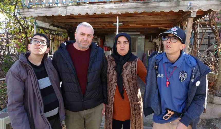 Engelli çocukları için ev hayali kuran babaya müteahhit darbesi iddiası