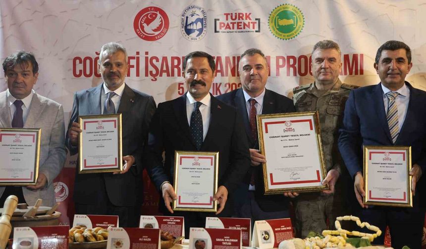 Gastronomi şehrinde Ali Nazik başta olmak üzere yöreye özgü 7 ürün tescillendi