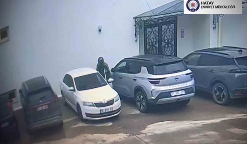 Hatay'da apartmandan 1 milyon 800 bin TL'lik altın çalan hırsız polis takibiyle yakalandı
