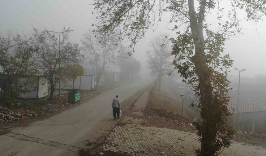 Kahramanmaraş'ta sis etkili oldu