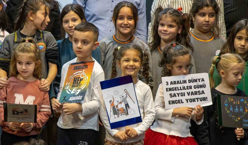 Manavgat'ta miniklere 'Engelleri birlikte aşarız' eğitimi