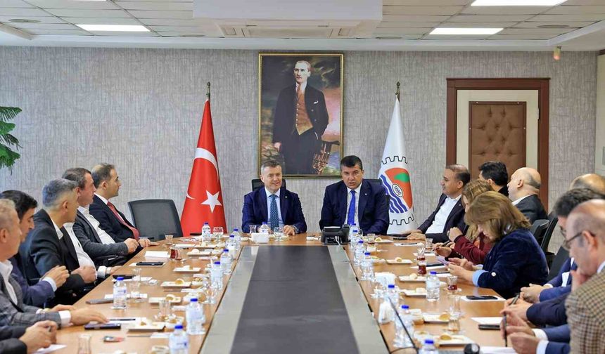 Mersin iş dünyası Doğu Anadolu'daki yatırım fırsatlarını radarına aldı