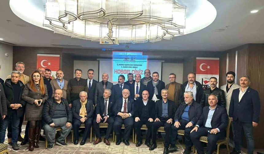 İç Anadolu Gazeteciler Federasyonu’nda Yeni Dönem