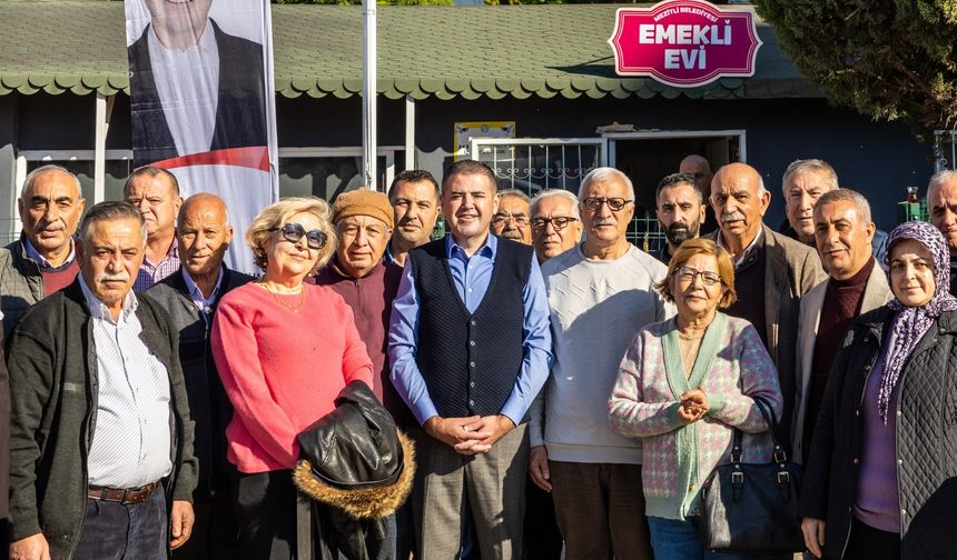 Başkan Tuncer Emekli Evi’nde Emeklilerle Buluştu