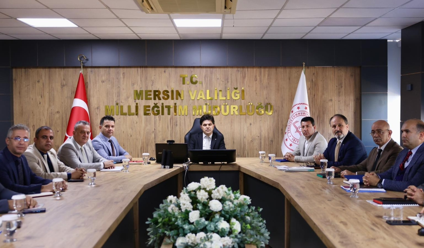 Mersin’de Eğitim Çalışmaları Masaya Yatırıldı