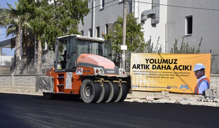 MESKİ’den Mezitli’de Altyapı ve Asfalt Hamlesi