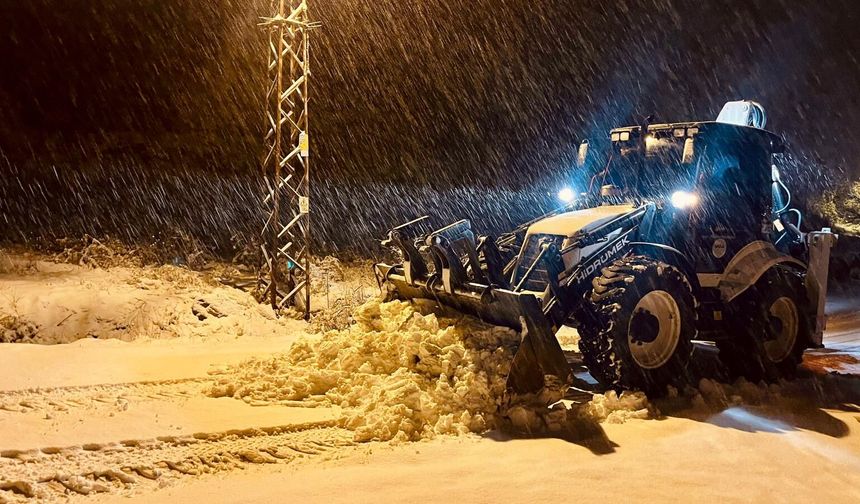 Başkan Yıldız: “Karla Mücadelede 7/24 Sahadayız”