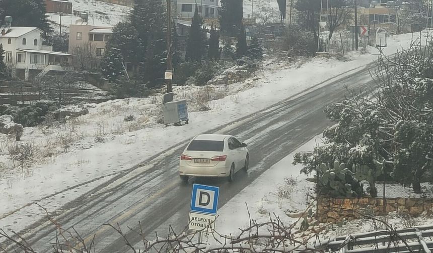 Mersin’e En Yakın Köy Kar Altında Kaldı