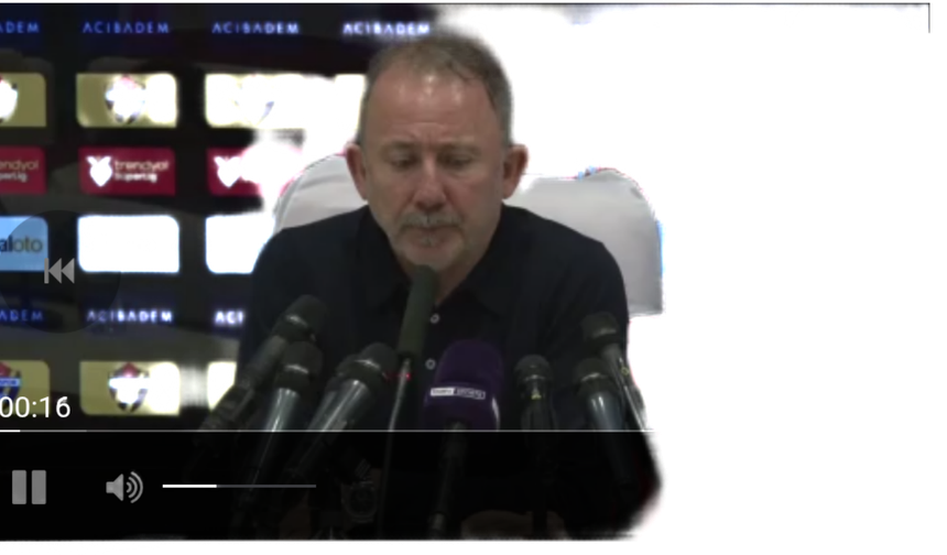 Sergen Yalçın Çıldırdı: Bu Oyun Beşiktaş’a Yakışmaz!