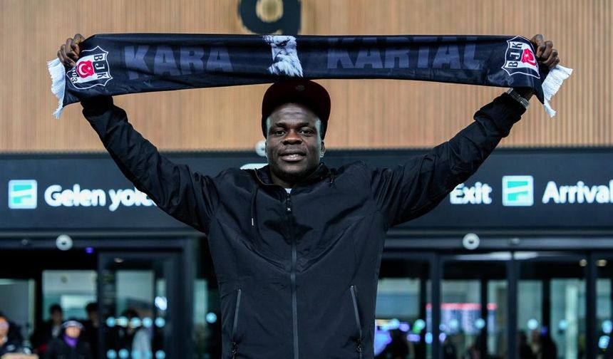 Beşiktaş'ın anlaşmaya vardığı Junior Olaitan, İstanbul'a geldi