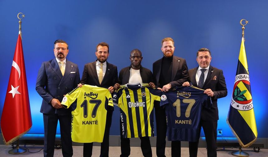 N'Golo Kante, resmen Fenerbahçe'de