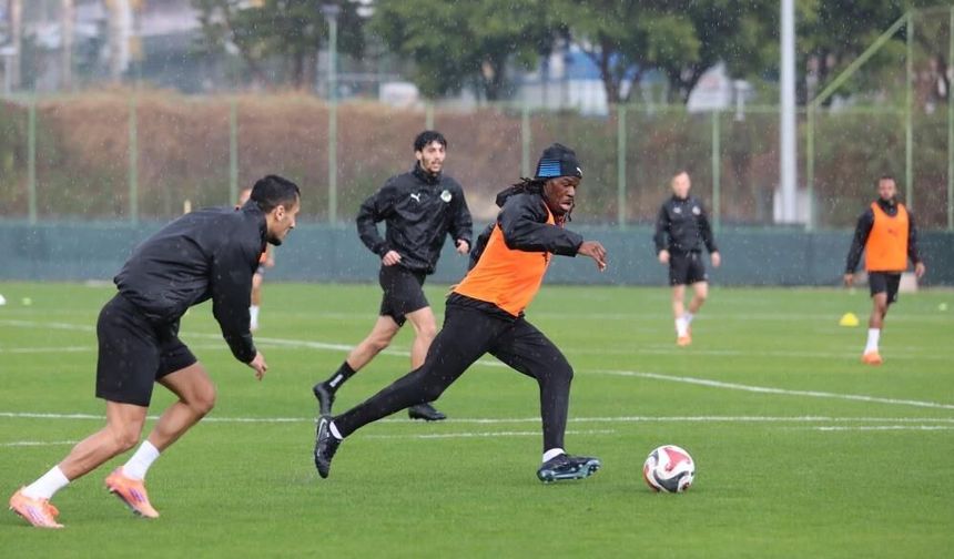 Corendon Alanyaspor, Galatasaray maçı hazırlıklarını sürdürdü