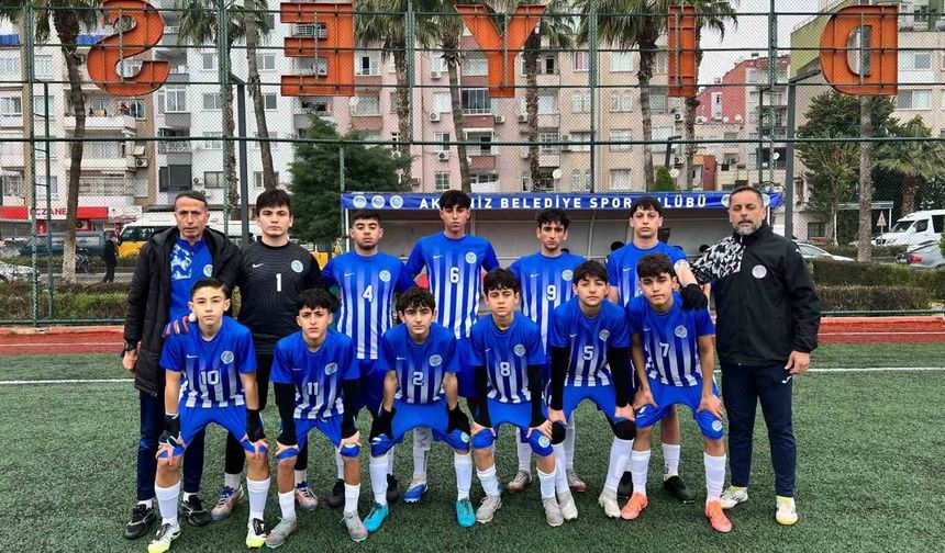 Akdeniz Belediye Spor U-14 Takımı, Türkiye Şampiyonasına katılacak