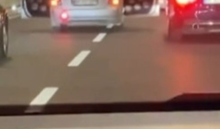 Alanya'da trafiği tehlikeye sokan sürücüye 11 bin TL ceza