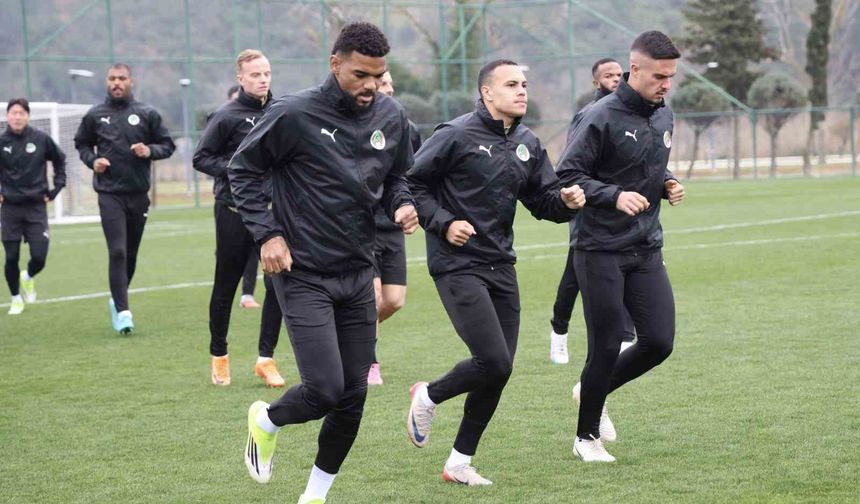 Alanyaspor, Beşiktaş maçı hazırlıklarını tamamladı