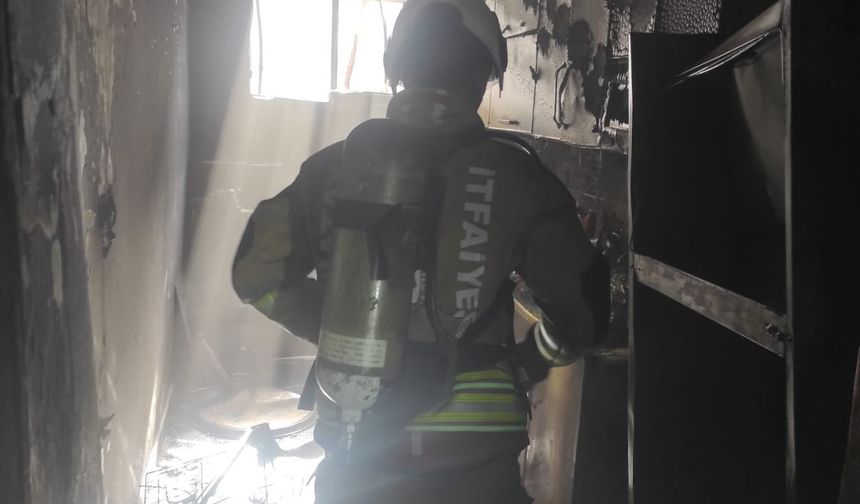 İskenderun'da müstakil ev yangını