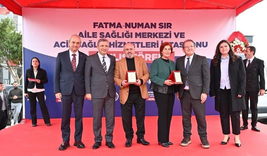 Kepez'de 7 hekimli Fatma Numan Sır ASM ve ASHİ hizmete açıldı