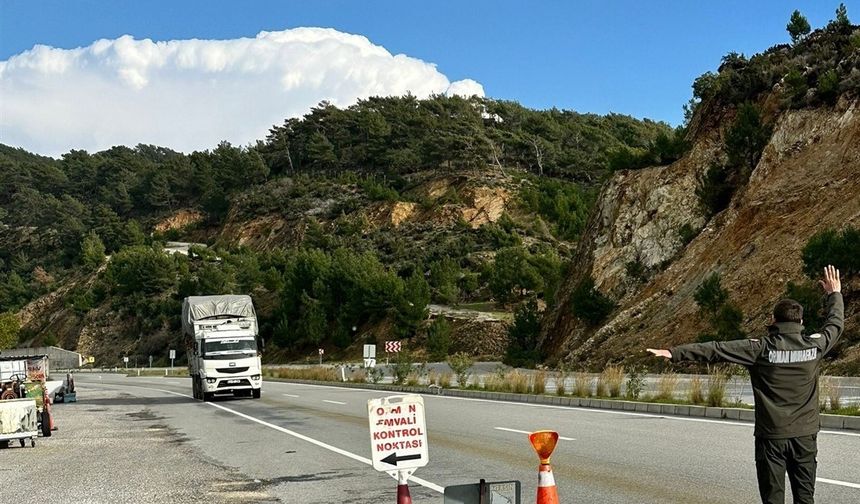 Mersin'de Ormanları Korumak İçin Bölge Genelinde Sıkı Takip