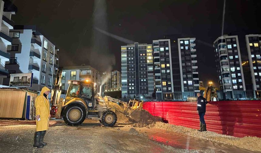 Tarsus'ta yağış önlemi