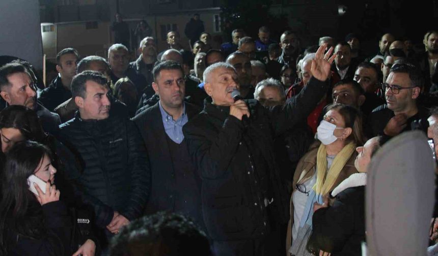 Zeydan Karalar tahliye sonrası Adana'da anma etkinliklerine katıldı