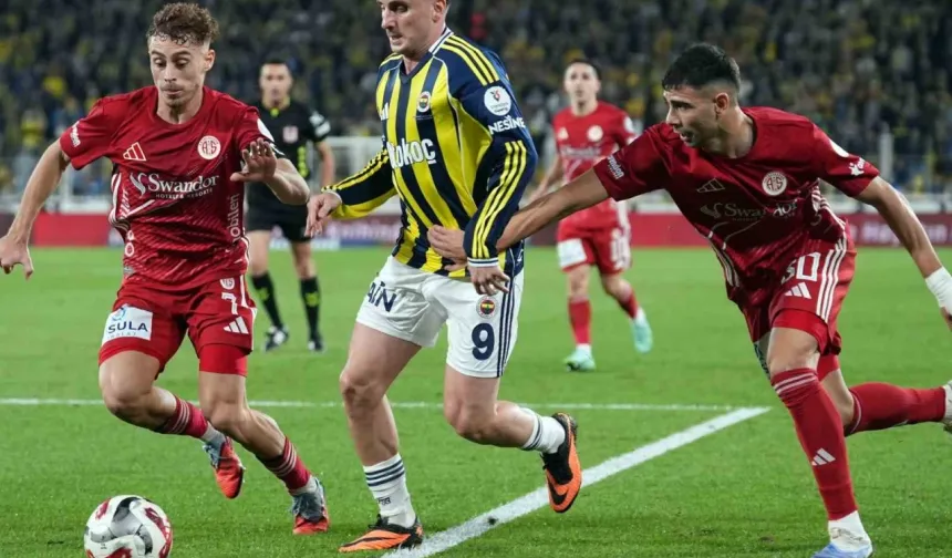 Fenerbahçe Antalya Deplasmanında: Ligde 60. Randevu