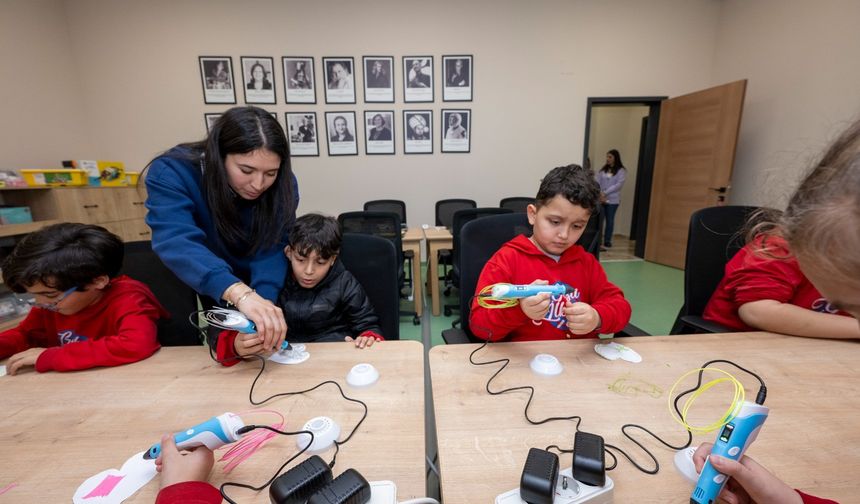 Büyükşehir’den Ücretsiz Atölye Hamlesi: Çocuklar Çok Mutlu