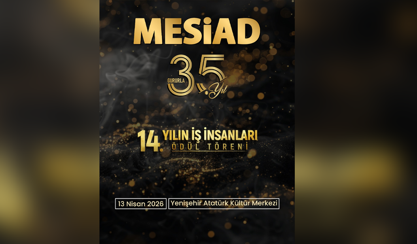 MESİAD 35. Yılında Şehrin Yıldızlarını Ödüllendiriyor